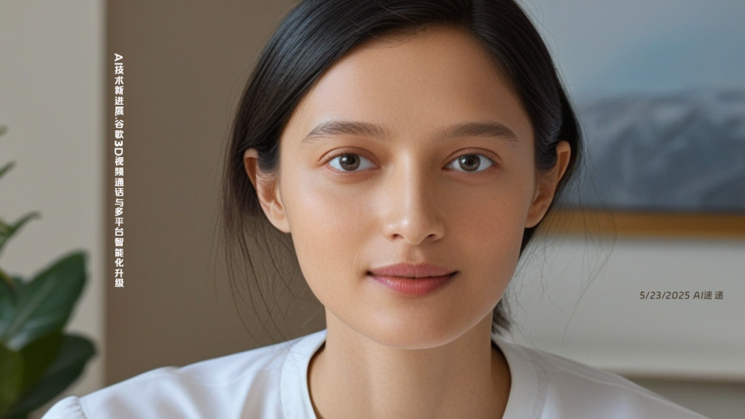5/23/2025 AI速遞 | AI技術新進展：谷歌3D視頻通話與多平臺智能化升級