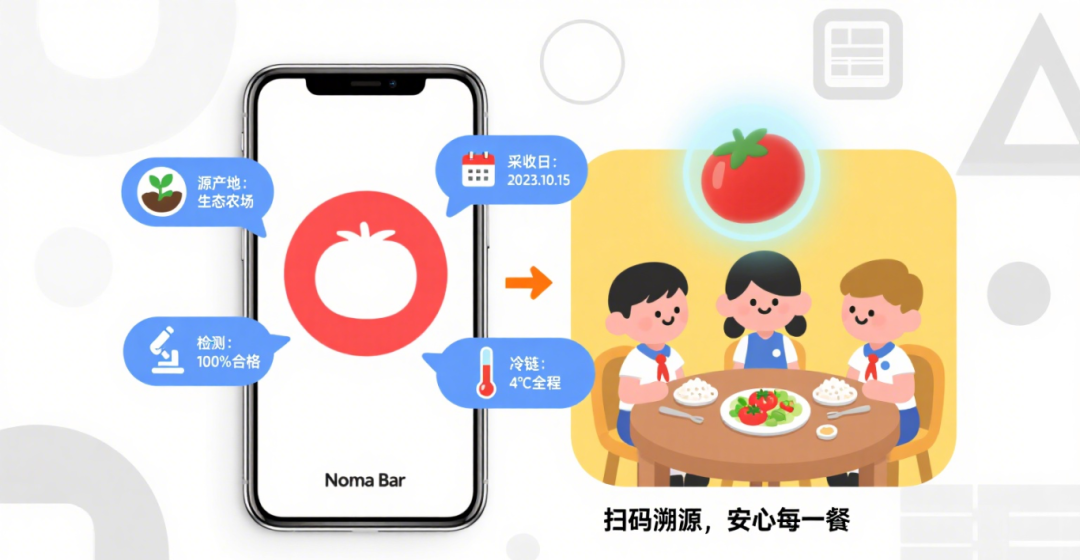 物聯網技術實現食材采購